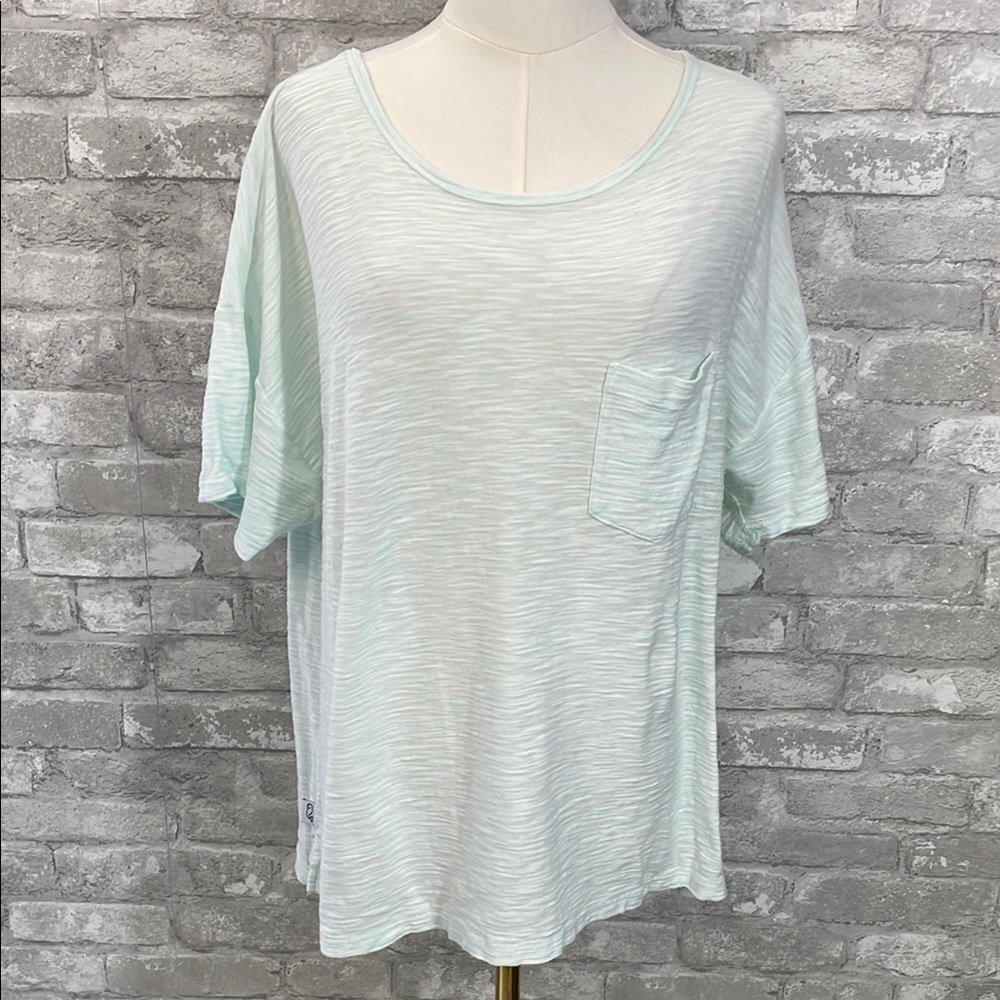 Vineyard Vines Green Boxy Short Sleeve Tee